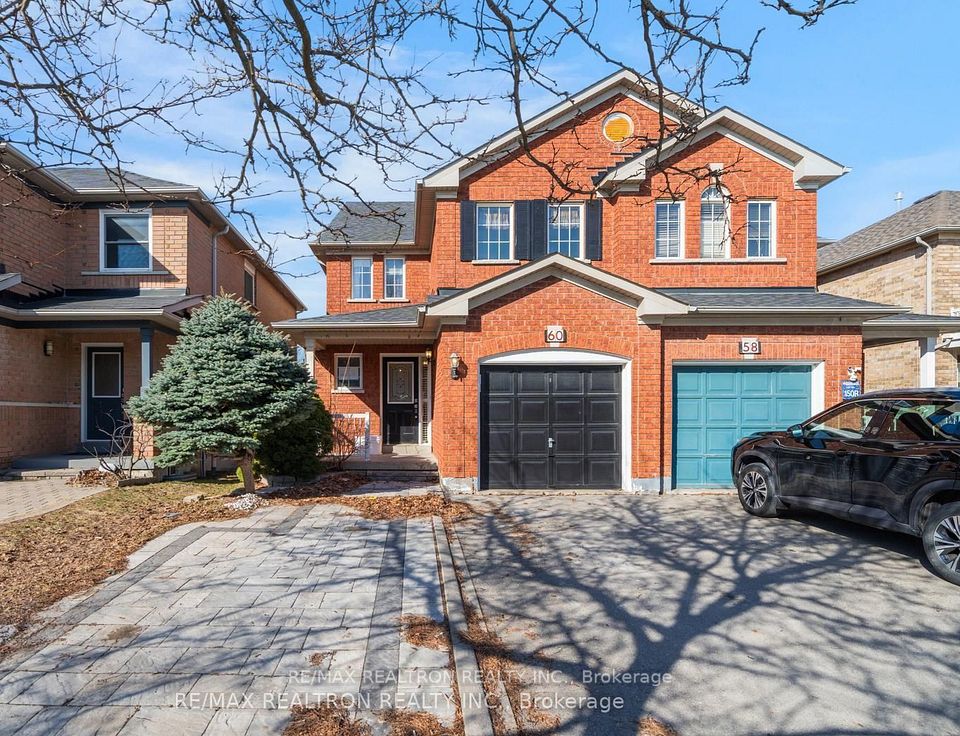 Semi-Detached  at 60 Harmony Road, Vaughan, ON L4K 5G4, Vaughan