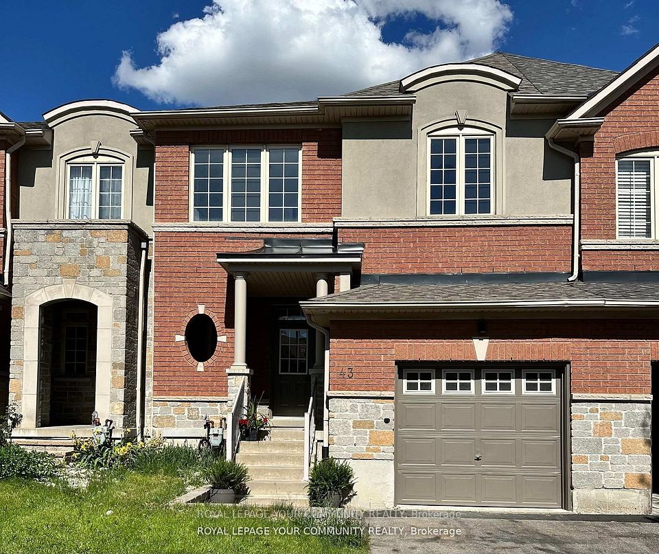 Att/Row/Townhouse at 43 Gauguin Avenue, Vaughan, ON L4J 9J7, Vaughan