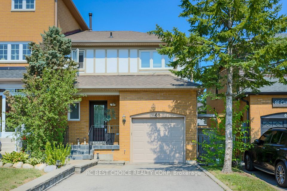 Att/Row/Townhouse at 68 Carron Avenue, Vaughan, ON L6A 1Y6, Vaughan