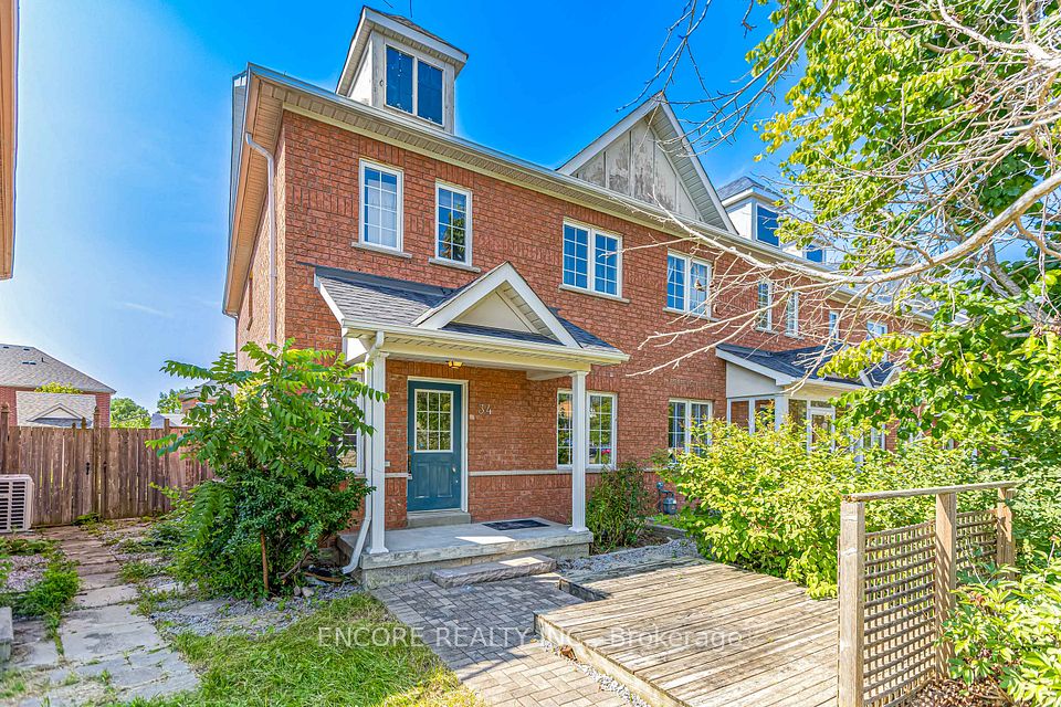 Att/Row/Townhouse at 34 John Gary Drive, Markham, ON L3R 5E7, Markham