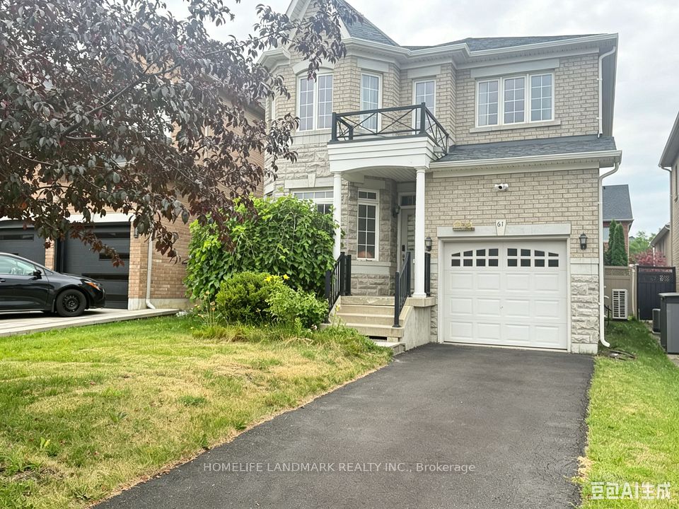 Detached at 61 Mahogany Forest Drive, Vaughan, ON L6A 0T1, Vaughan