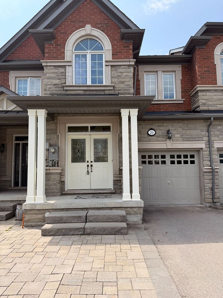 Att/Row/Townhouse at 20 Overlander Way, Vaughan, ON L6A 0X6, Vaughan