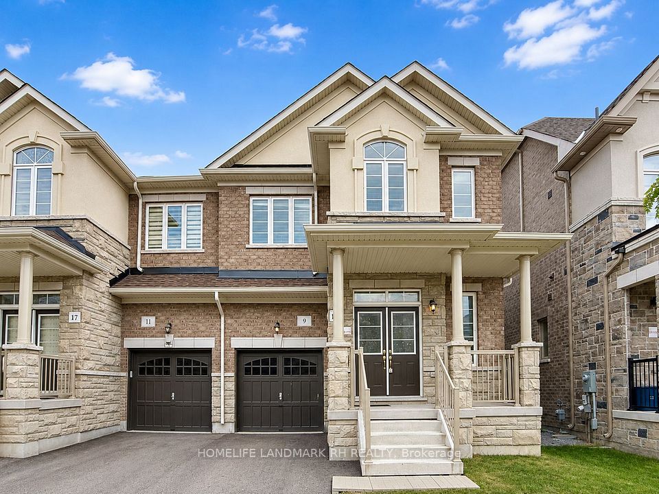 Semi-Detached at 9 Crofting Crescent, Markham, ON L6E 0V9, Markham