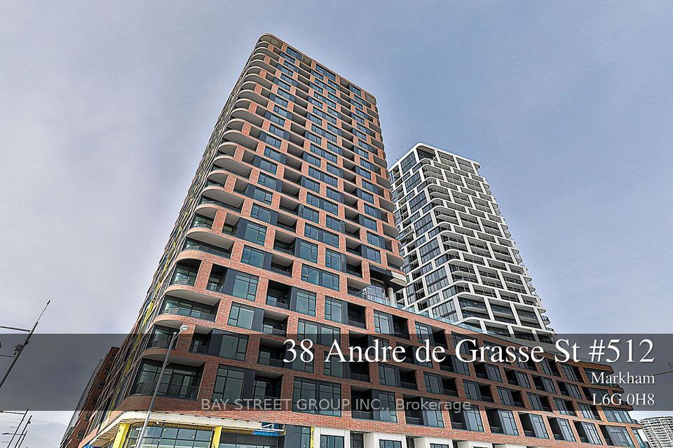 Condo Apartment at 38 ANDRE DE GRASSE Street 512, Markham, ON L6G 0H8, Markham