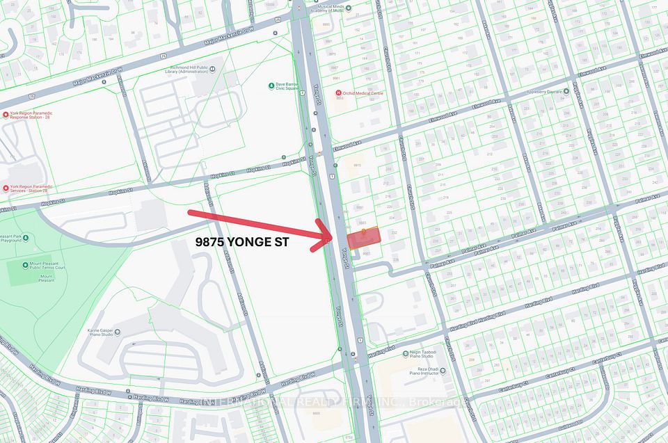 9875 Yonge Street, Richmond Hill, ON L4C 1V1