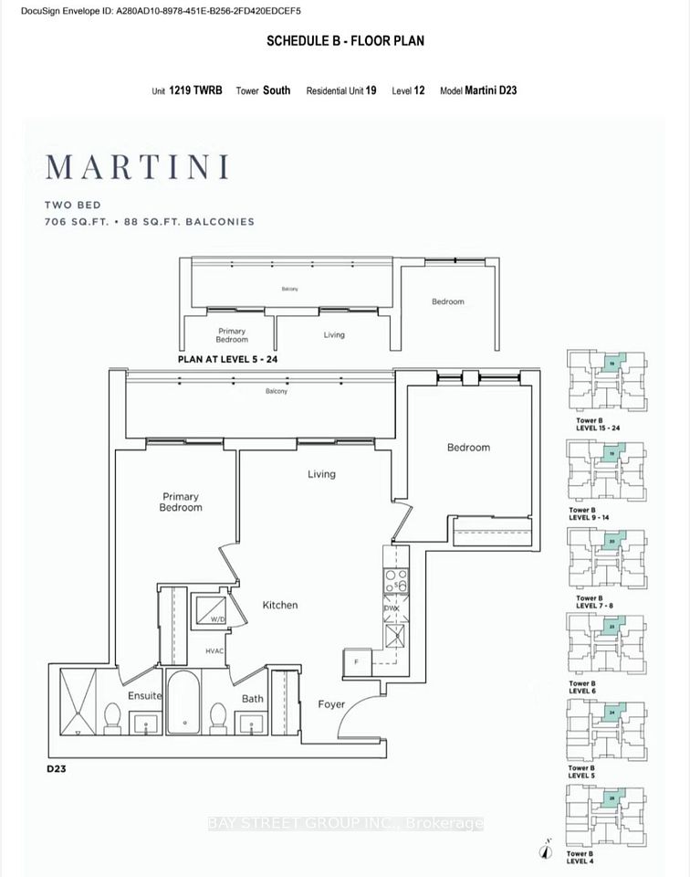 Condo Apartment at 21 Meadowdale Road 1207, Vaughan, ON L4K 0H6, Vaughan