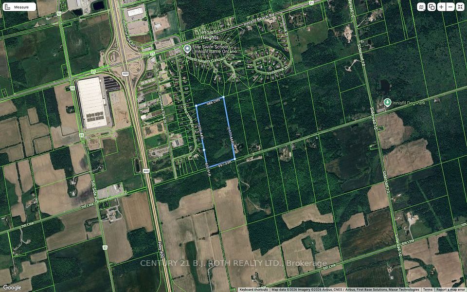 PT S 1/2 LT 8 7 Concession, Innisfil, ON L9S 4H7 at PT S 1/2 LT 8 7 Concession, Innisfil, ON L9S 4H7, Innisfil, ON, L9S 4H7