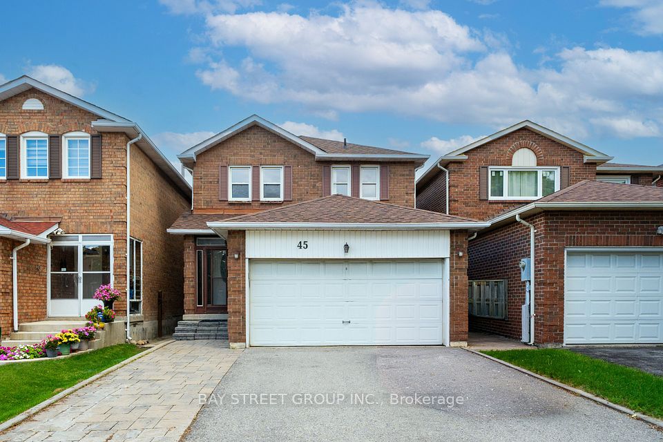 45 Thurman Road, Vaughan, ON L4J 6S6 at 45 Thurman Road, Vaughan, ON L4J 6S6, Vaughan, ON, L4J 6S6
