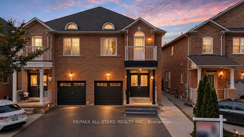 Semi-Detached  at 93 Arco Circle, Vaughan, ON L6A 3Z6, Vaughan