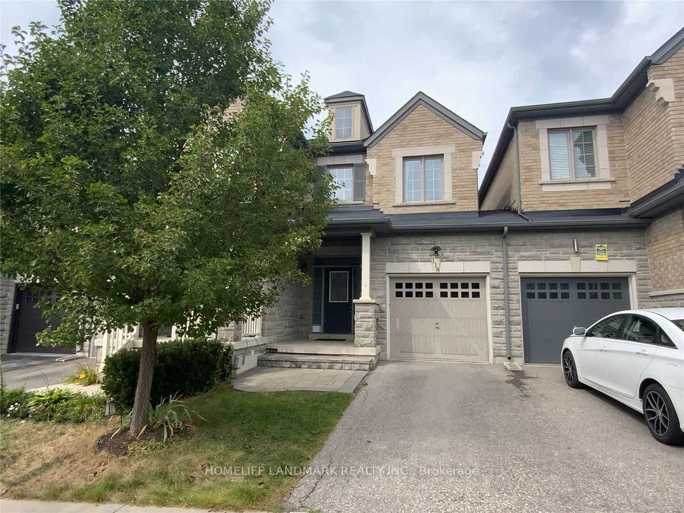 Att/Row/Townhouse at 118 Via Toscana, Vaughan, ON L4H 3V2, Vaughan