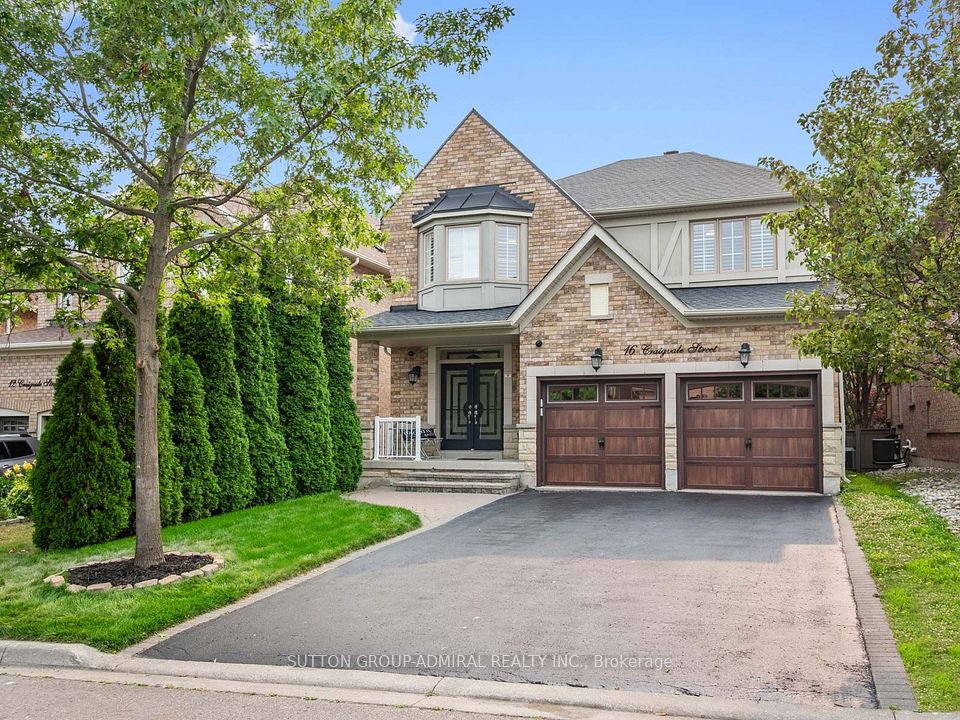 Detached at 16 Craigvale Street, Vaughan, ON L6A 0M3, Vaughan