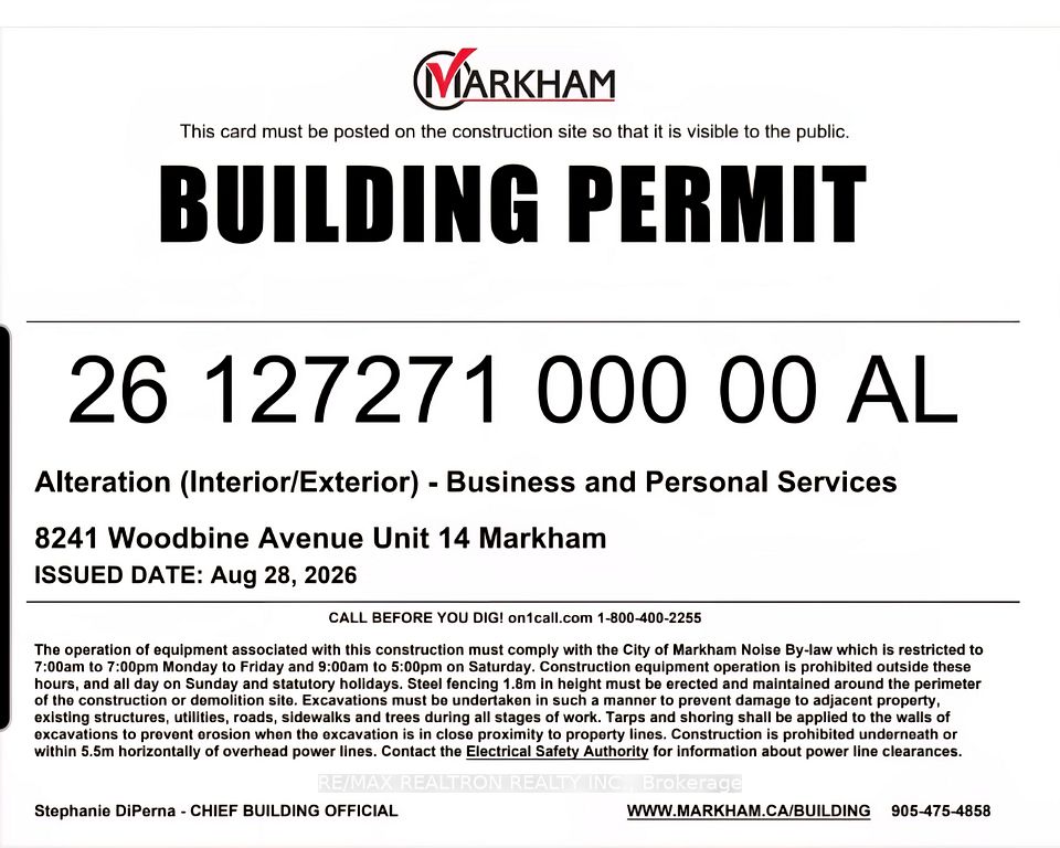 8241 Woodbine Avenue N 14, Markham, ON L3R 2P1