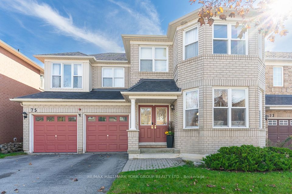 Detached at 75 Winston Castle Drive, Markham, ON L6C 2B5