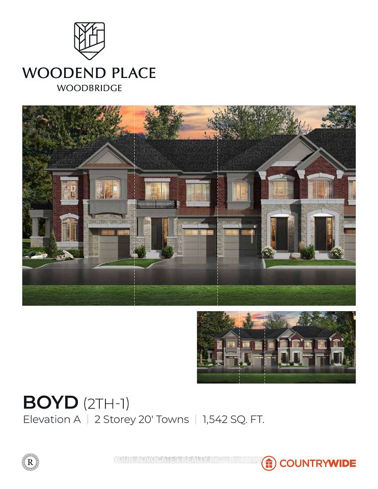 Att/Row/Townhouse at 125 Gambetta Road, Vaughan, ON L4H 5L7