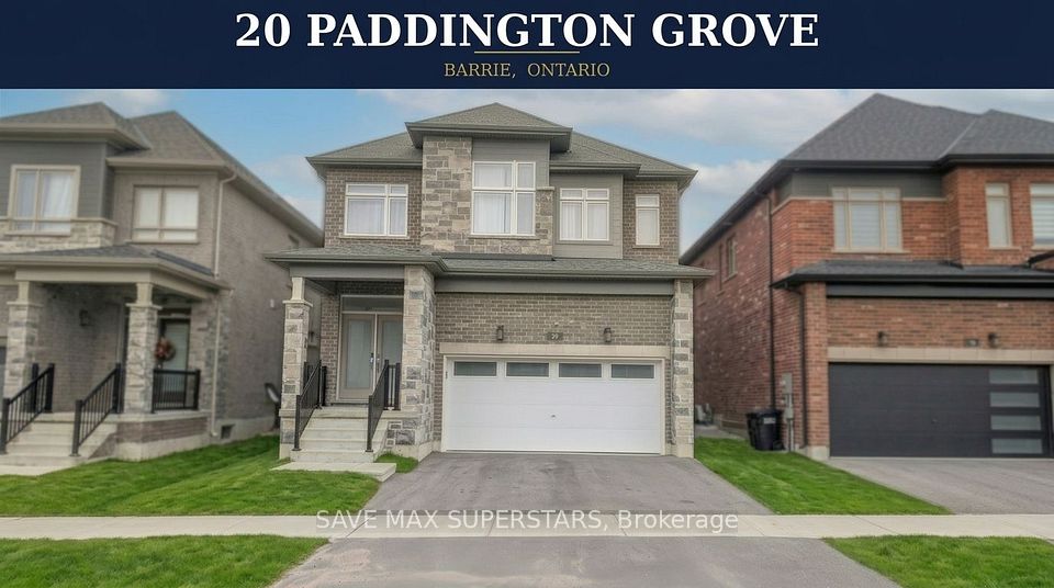 Detached at 20 Paddington Grove, Barrie, ON L9J 0J3, Barrie
