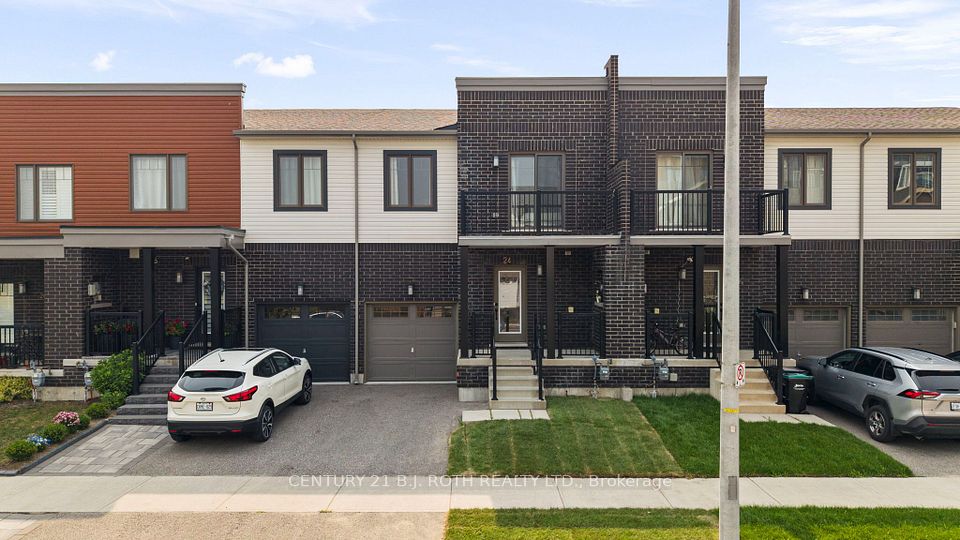 Att/Row/Townhouse at 24 Brown Bear Street, Barrie, ON L9J 0H8, Barrie