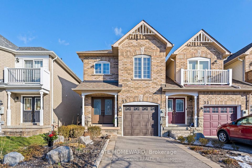 Att/Row/Townhouse at 53 Bradley Drive, Halton Hills, ON L7G 6B6, Halton Hills