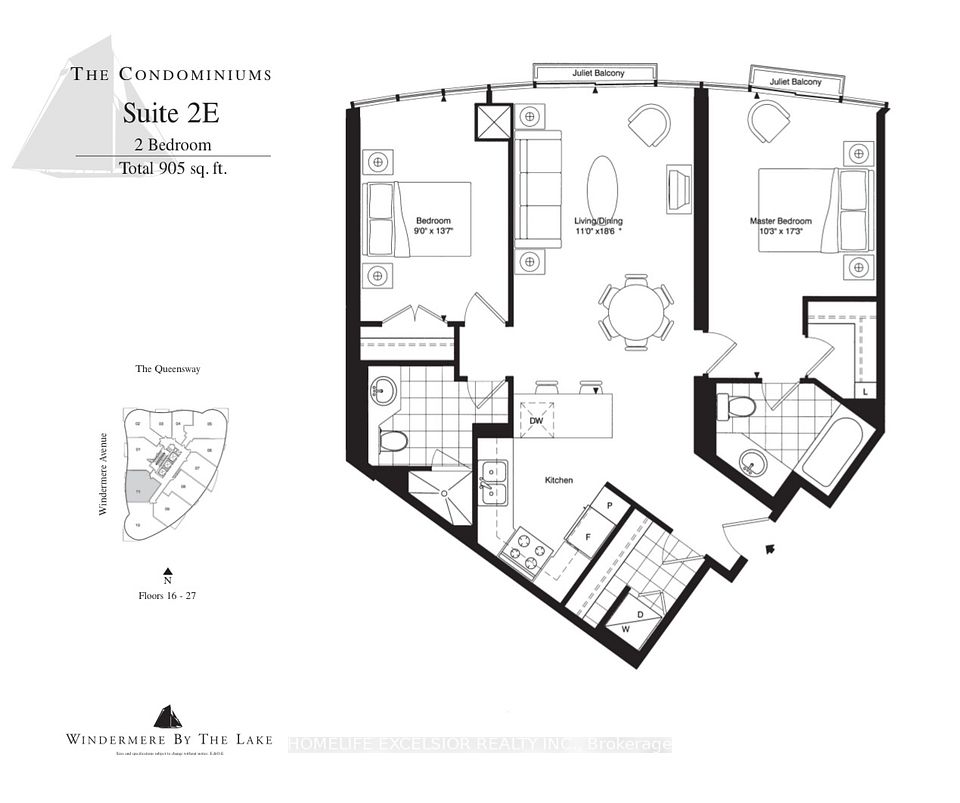 15 Windermere Avenue 2411, Toronto, ON M6S 5A2 at 15 Windermere Avenue 2411, Toronto, ON M6S 5A2, Toronto W01, ON, M6S 5A2