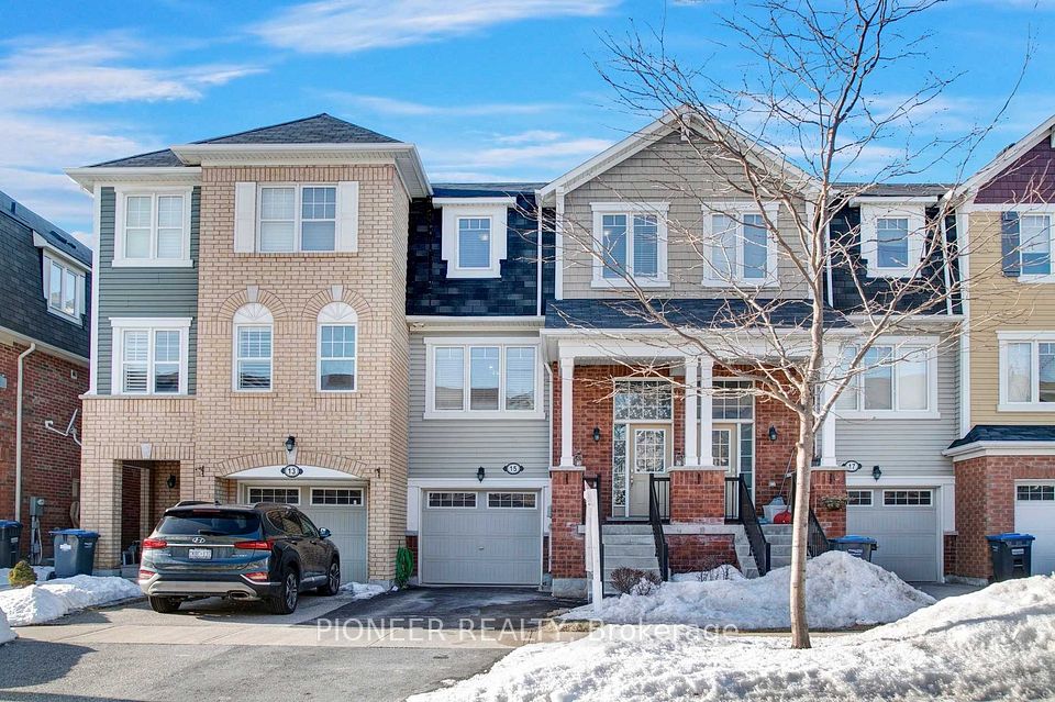 Att/Row/Townhouse at 15 Colonel Frank Ching Crescent, Brampton, ON L6Y 5W6, Brampton