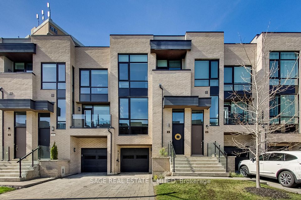 Att/Row/Townhouse at 66 Pony Farm Drive, Toronto W09, ON M9R 0B3, Toronto W09