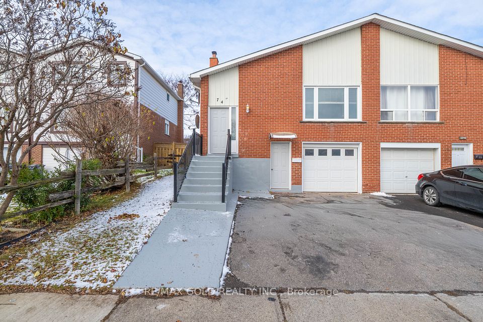 Semi-Detached  at 74 Radford Drive, Brampton, ON L6V 2Y9, Brampton