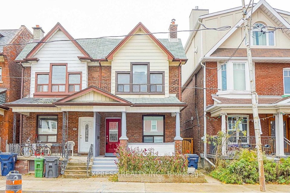 Semi-Detached at 932 Ossington Avenue Upper, Toronto W02, ON M6G 3V1, Toronto W02