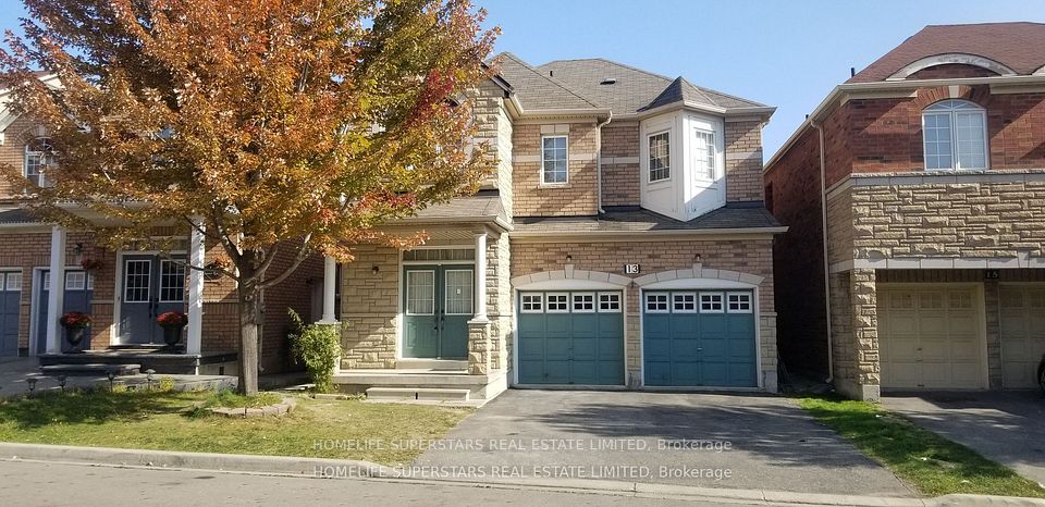 Detached at 13 Grover(Main & 2nd Floor) Road, Brampton, ON L6Y 5R4, Brampton