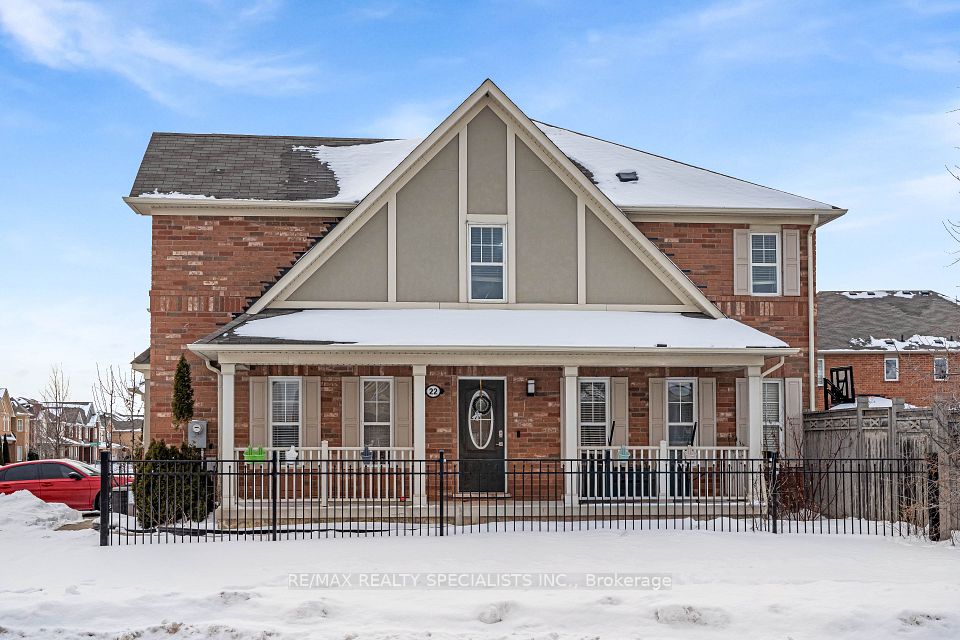 Semi-Detached  at 22 Apple Valley Way, Brampton, ON L6P 0W4, Brampton