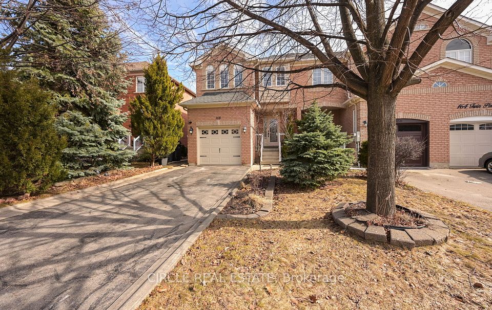 Att/Row/Townhouse at 168 twin pines Crescent, Brampton, ON L7A 1N2, Brampton