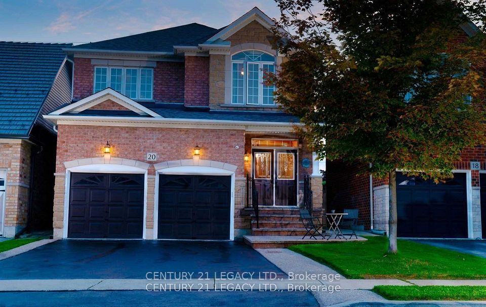 Detached at 20 Trailside Walk, Brampton, ON L6S 6J1, Brampton