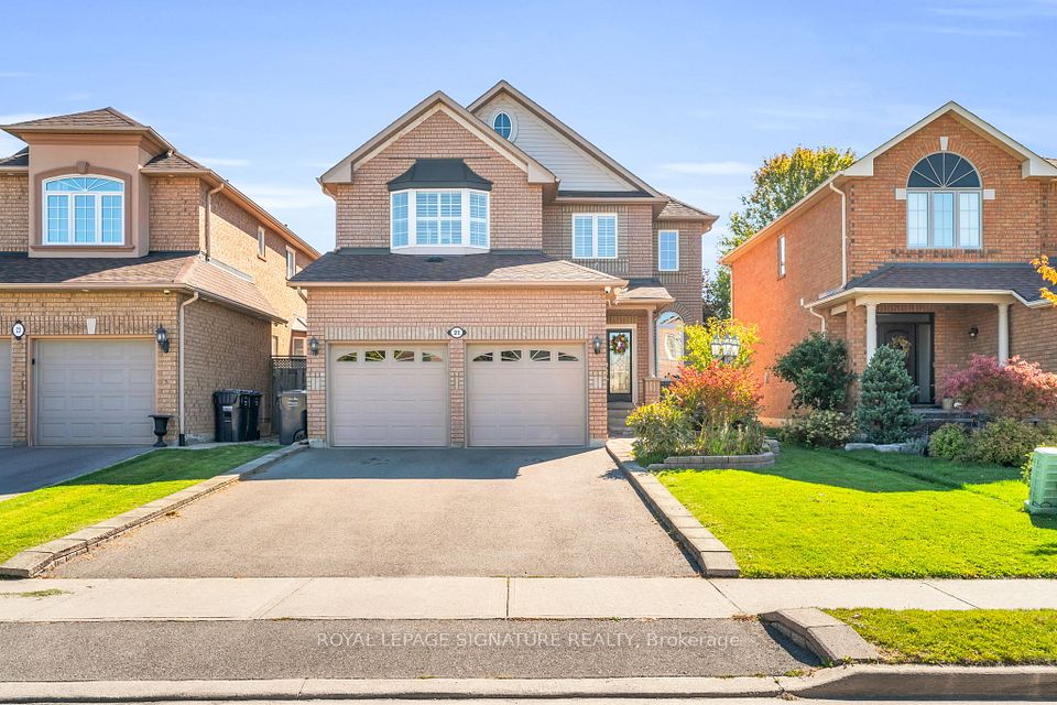 Detached at 21 Bushberry Road, Brampton, ON L7A 1K4, Brampton