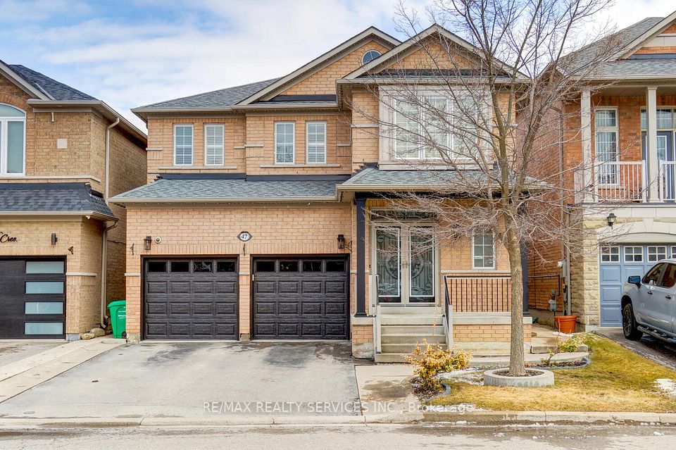 Detached at 47 Cape Dorset Crescent, Brampton, ON L6R 3K9, Brampton
