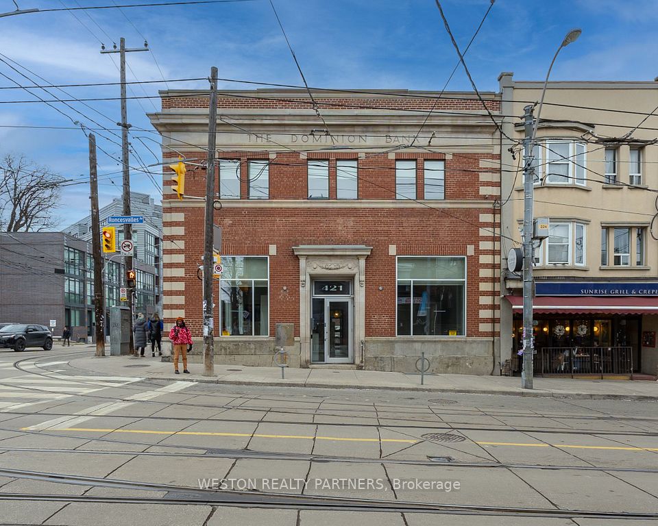 421 Roncesvalles Avenue Upper, Toronto W01, ON M6R 2N1