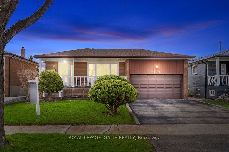 Detached at 3746 Teeswater Road, Mississauga, ON L4T 2A4, Mississauga