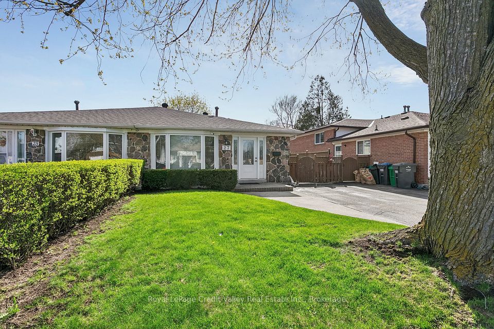 Semi-Detached at 27 Grange Drive, Brampton, ON L6X 2H1, Brampton