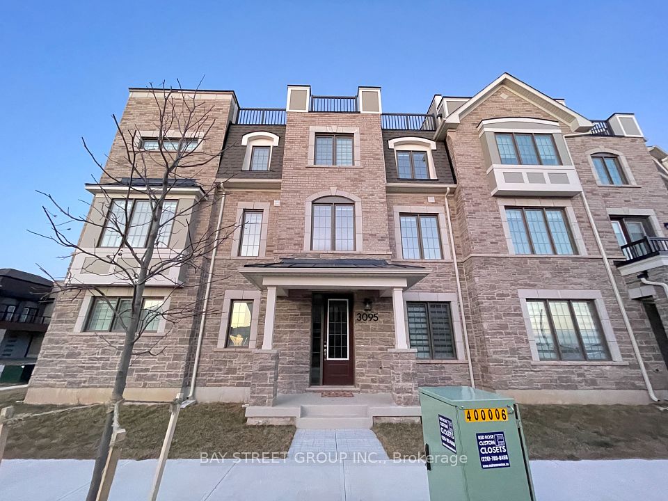 Att/Row/Townhouse at 3095 Travertine Drive, Oakville, ON L6M 5N9, Oakville