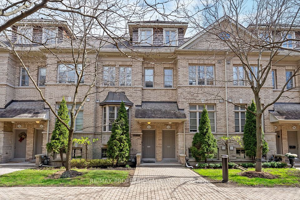 Att/Row/Townhouse at 55 Furrow Lane, Toronto W08, ON M8Z 0A2, Toronto W08