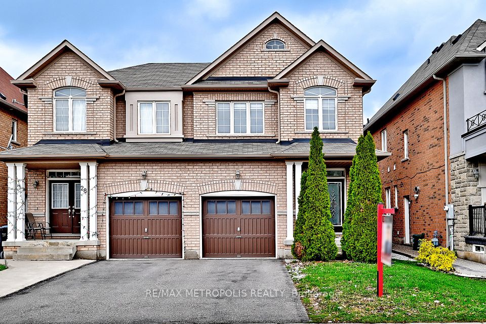 Semi-Detached at 30 Wasaga Road, Brampton, ON L6X 3B1, Brampton