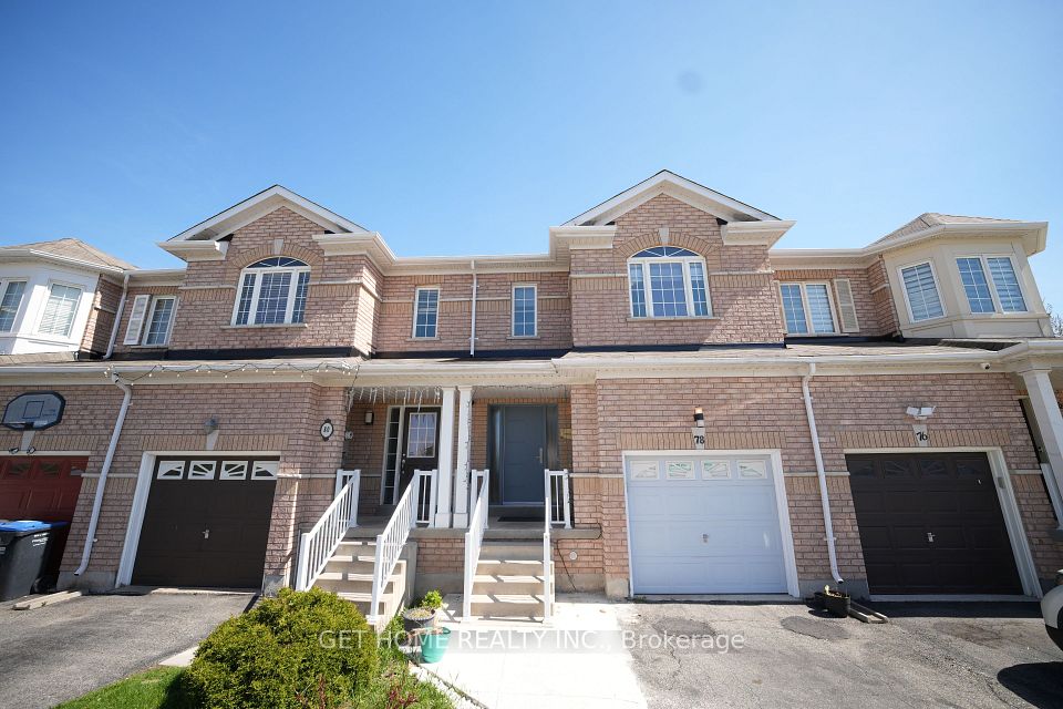 Att/Row/Townhouse at 78 Spicebush Terrace, Brampton, ON L6X 0J4, Brampton