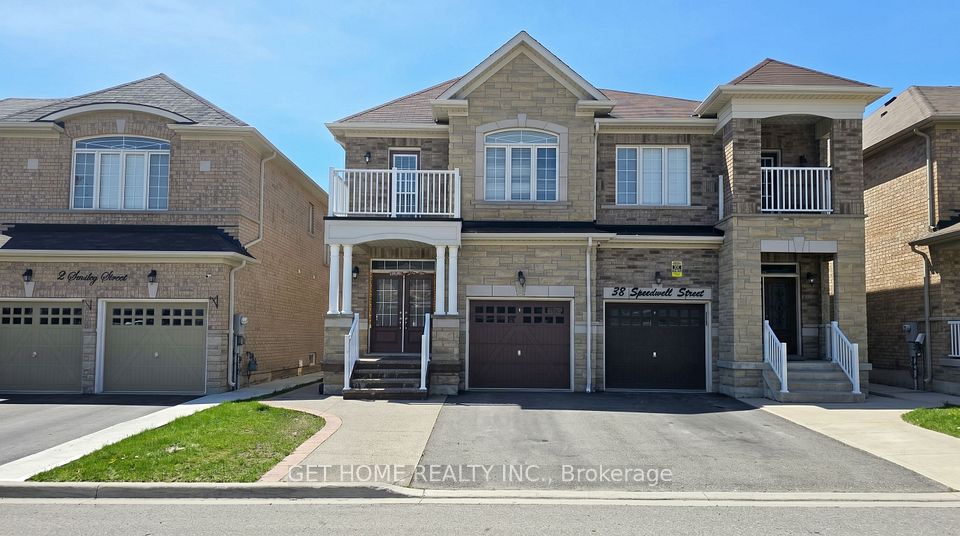 Semi-Detached at 50 Speedwell Street, Brampton, ON L6X 5H2, Brampton