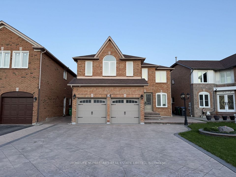 Detached at 54 Hollybush Street, Brampton, ON L6R 1A6, Brampton