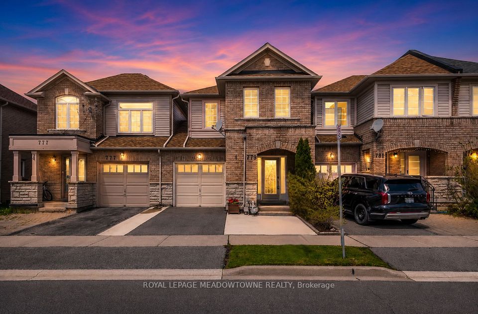 Att/Row/Townhouse at 779 Gleeson Road, Milton, ON L9T 0C1, Milton