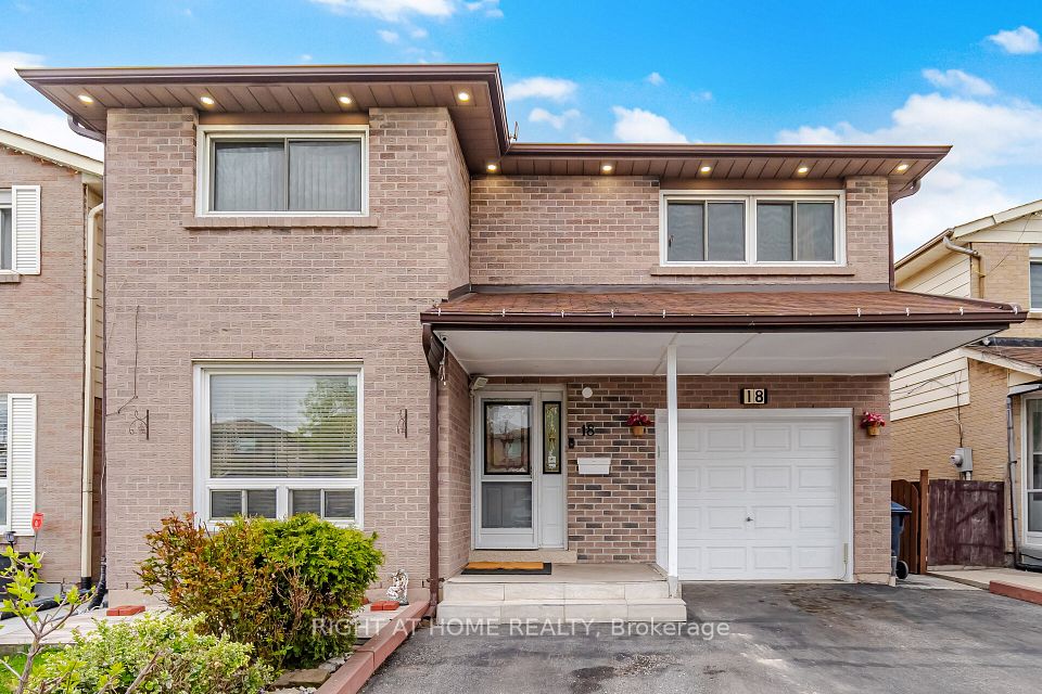 Detached at 18 Mercedes Drive, Toronto W10, ON M9V 4T5, Toronto W10