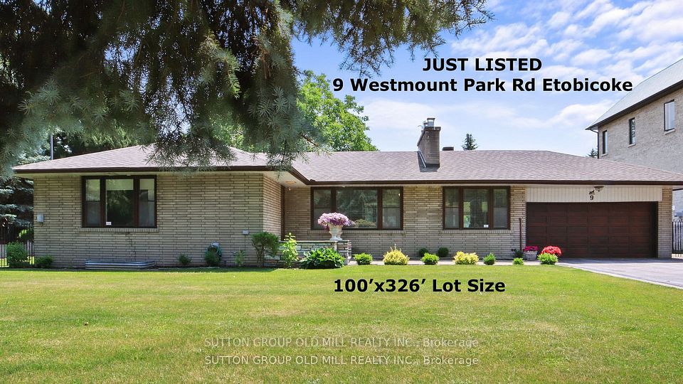 9 Westmount Park Road, Toronto, ON M9P 1R4 at 9 Westmount Park Road, Toronto, ON M9P 1R4, Toronto W09, ON, M9P 1R4