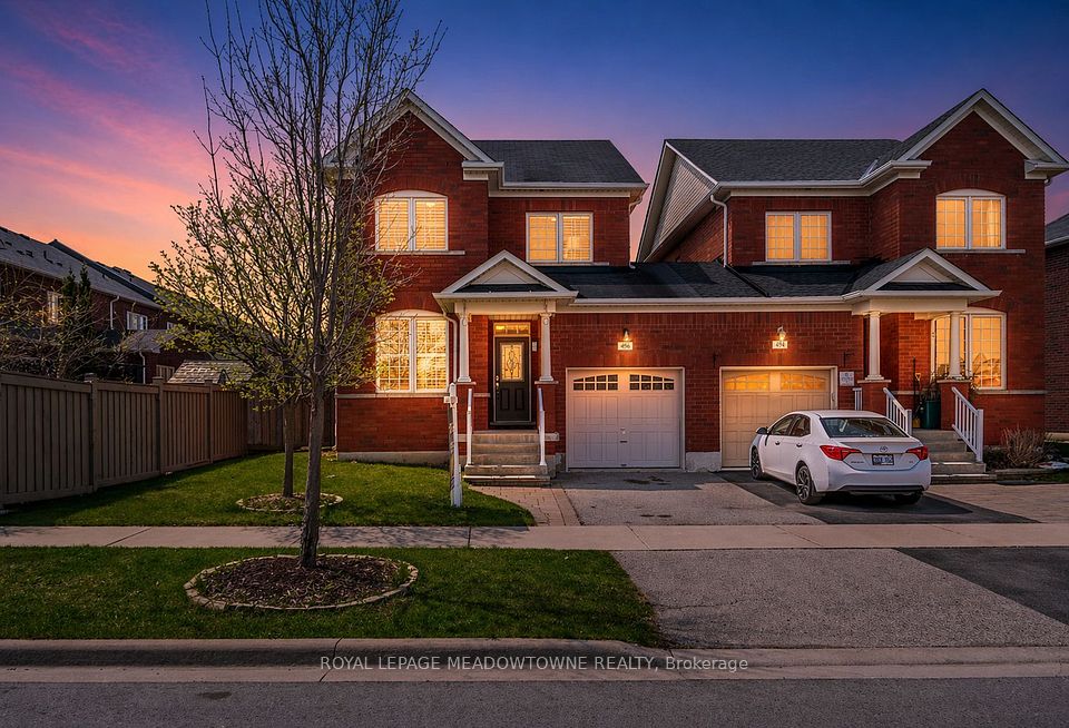 Semi-Detached  at 496 Savoline Boulevard, Milton, ON L9T 7X3, Milton