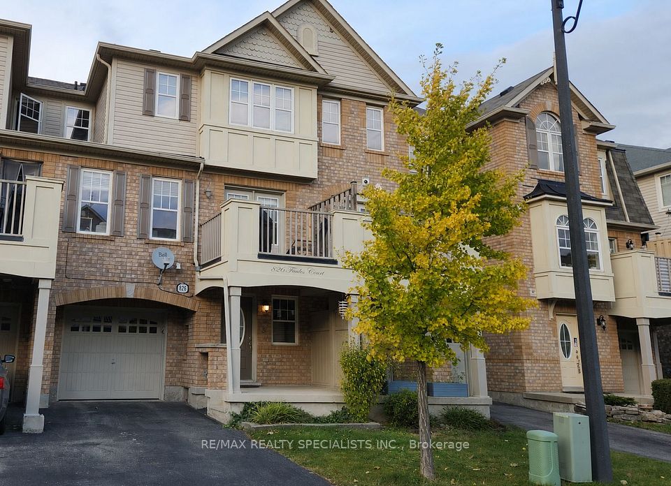 Att/Row/Townhouse at 826 Fowles Court, Milton, ON L9T 0Z6, Milton