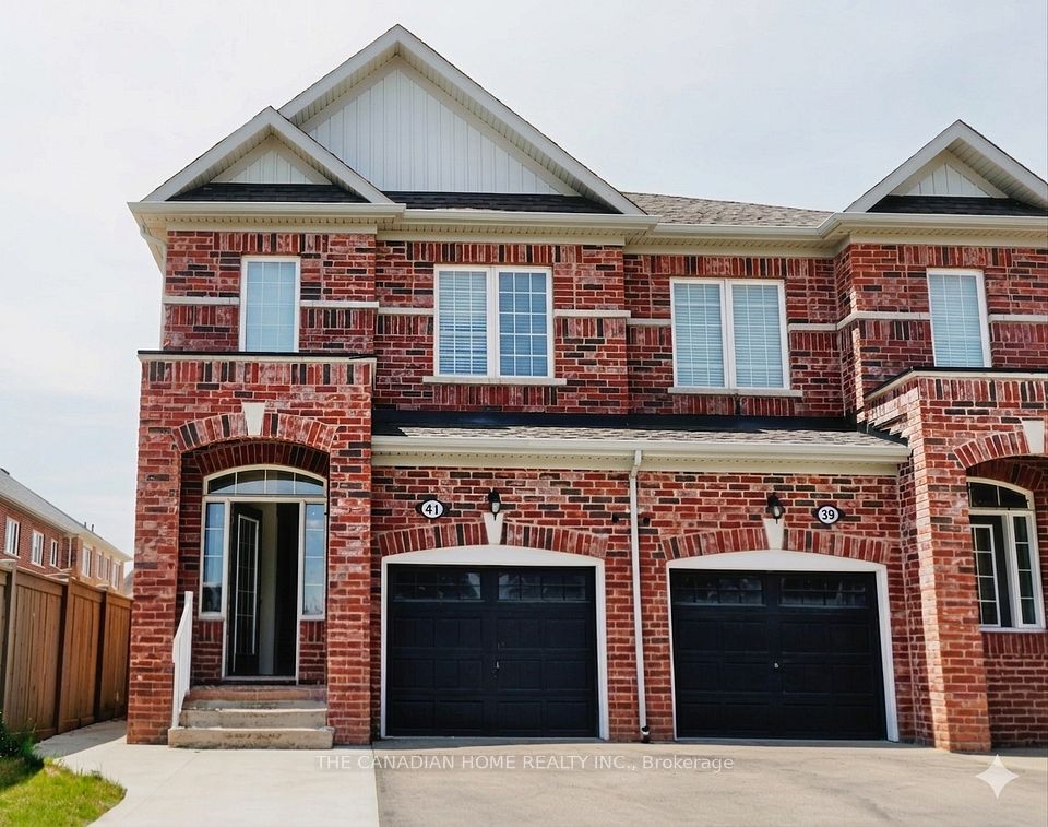 Semi-Detached at 41 Crumlin Crescent, Brampton, ON L6X 0Y2, Brampton