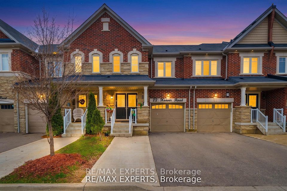 Att/Row/Townhouse at 22 Hoover Road, Brampton, ON L7A 4L2, Brampton