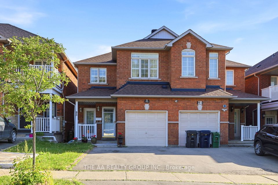 Semi-Detached  at 93 San Gabriele Place, Toronto W05, ON M9L 3A5, Toronto W05
