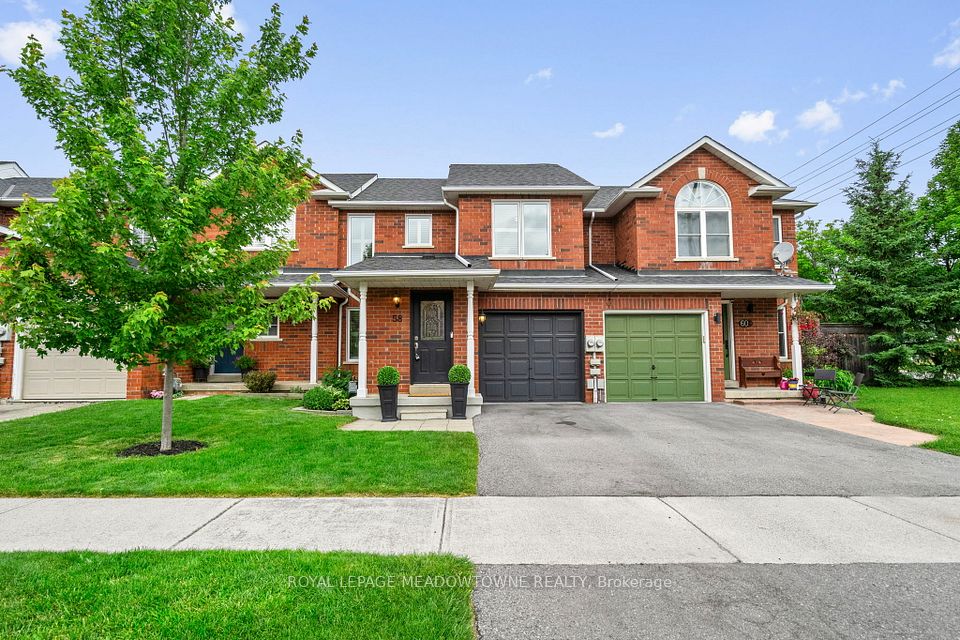 Att/Row/Townhouse at 58 Dawson Crescent, Milton, ON L9T 5H9, Milton